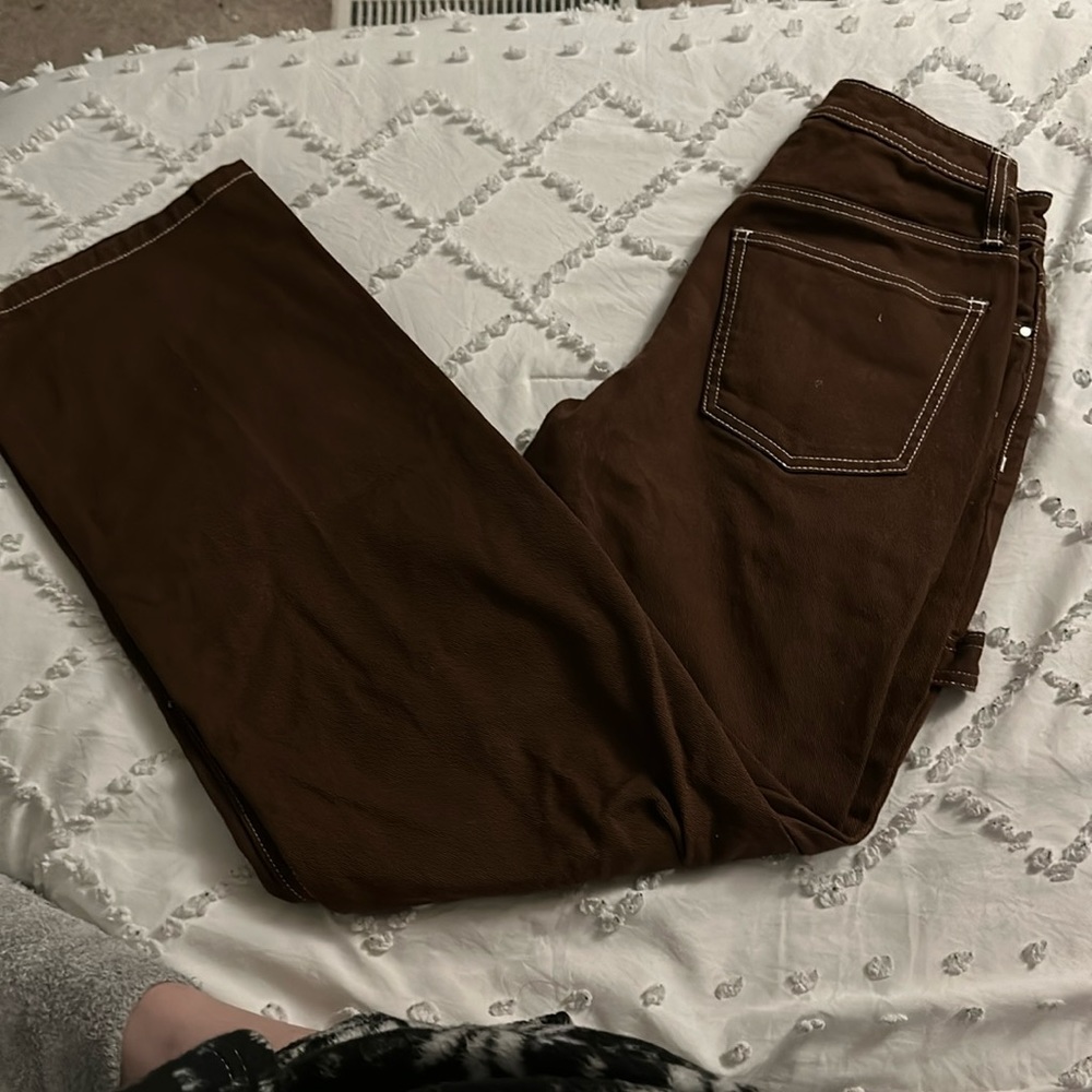 BROWN CARPENTER PANTS